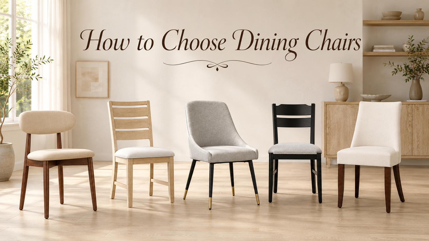 How to Choose Dining Chairs: A Complete Buying Guide for Canadian Homes