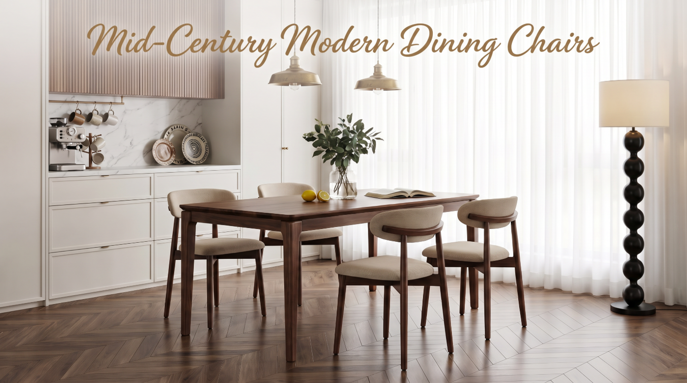 Mid-Century Modern Dining Chairs: Design Guide & Buying Tips
