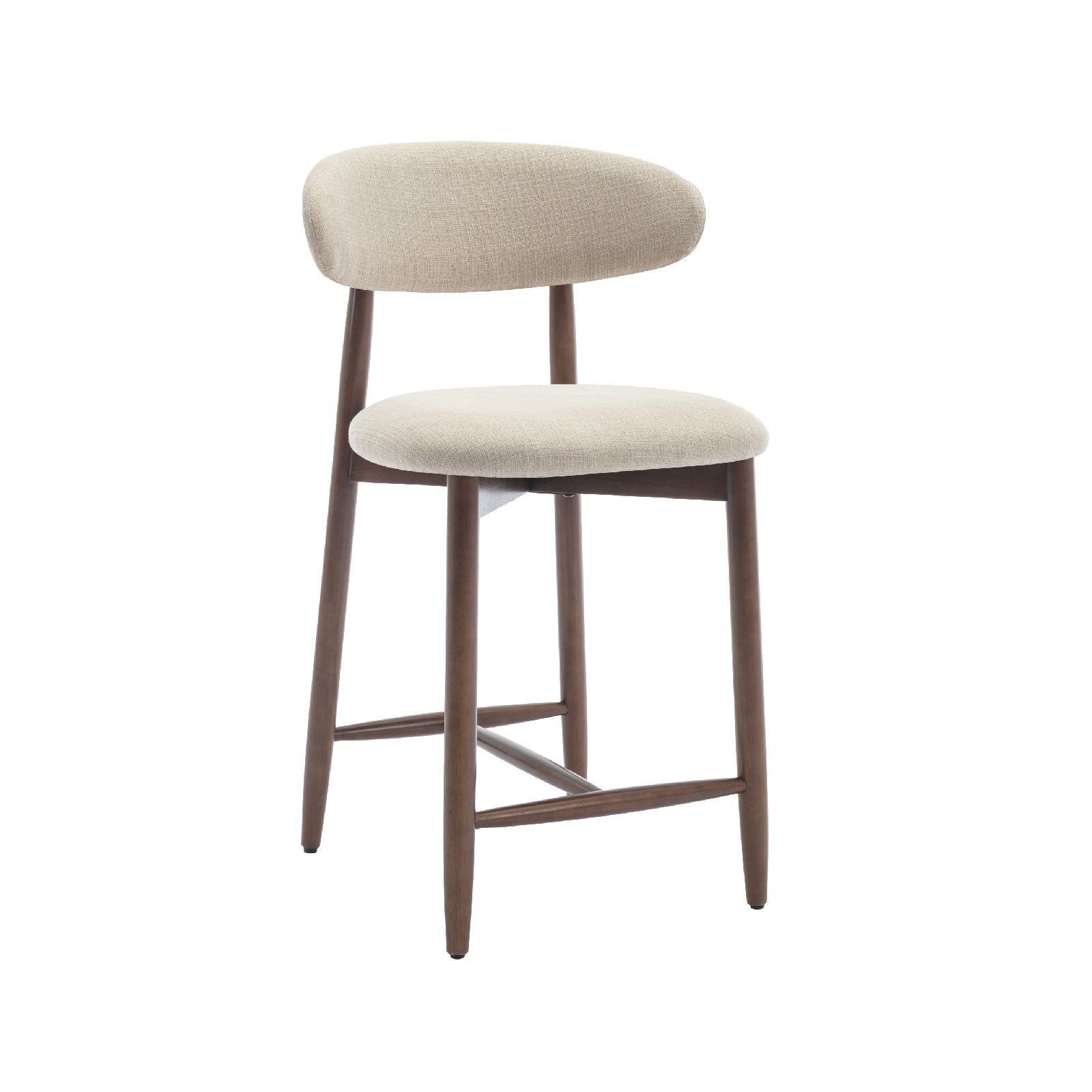 COLAMY ARLA Scandi Minimalist Bar Stool