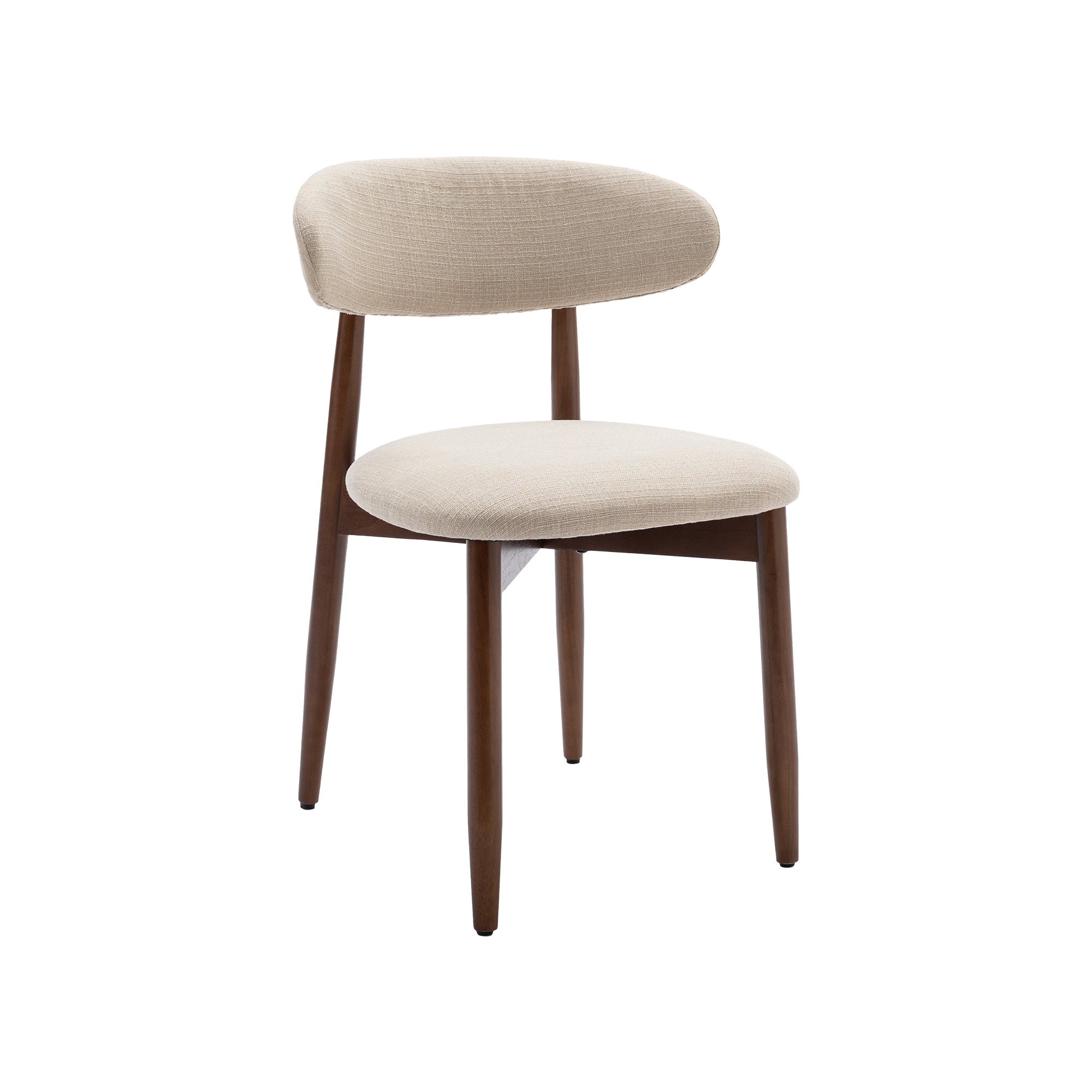 Chaise de salle à manger moderne du milieu du siècle COLAMY NOYA