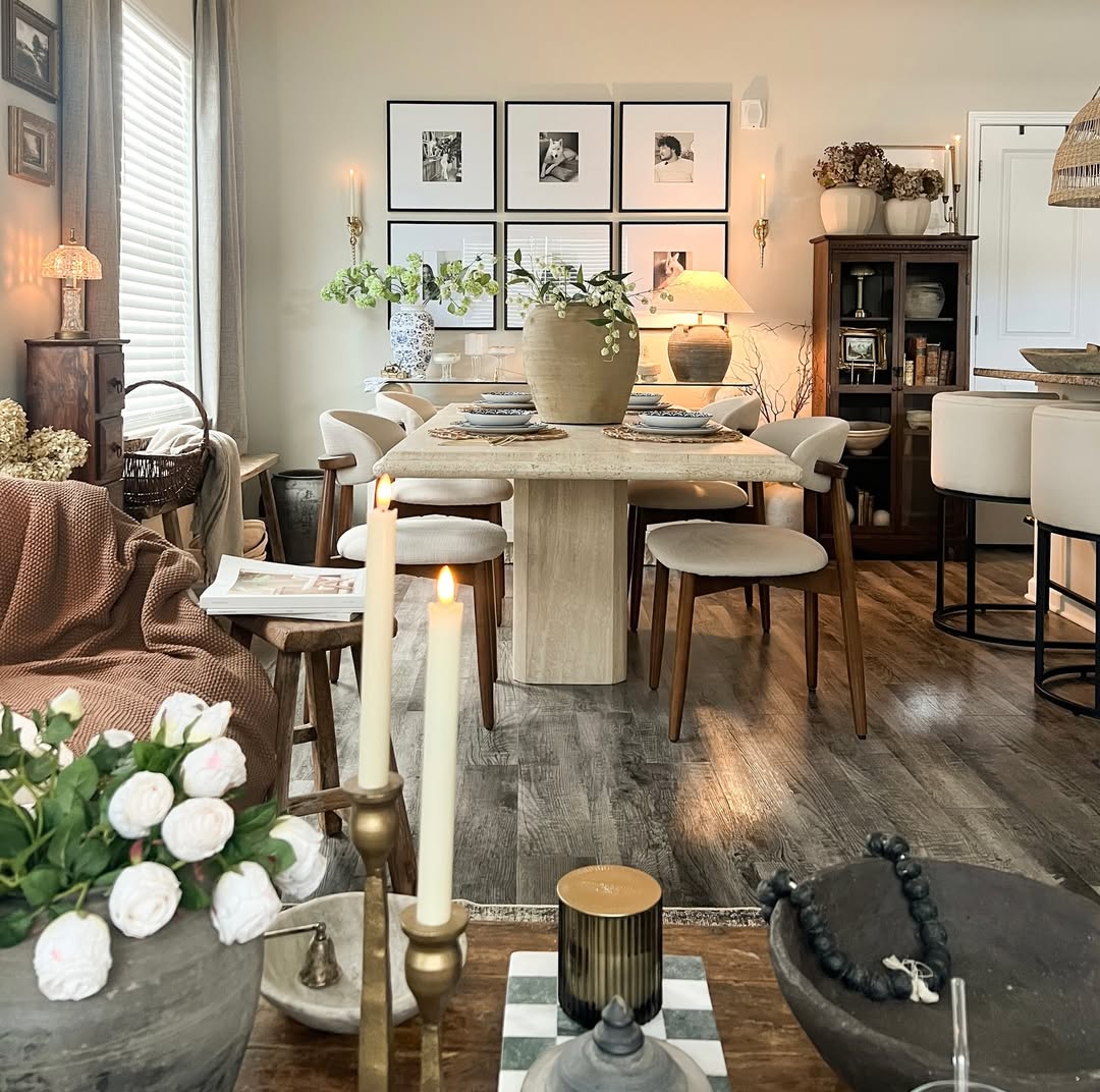 COLAMY NOYA Mid-Century Modern Dining Chair