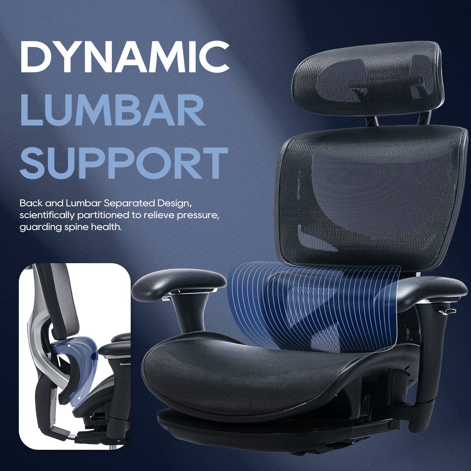 COLAMY AERIX Futuristic Ergonomic Office Chair