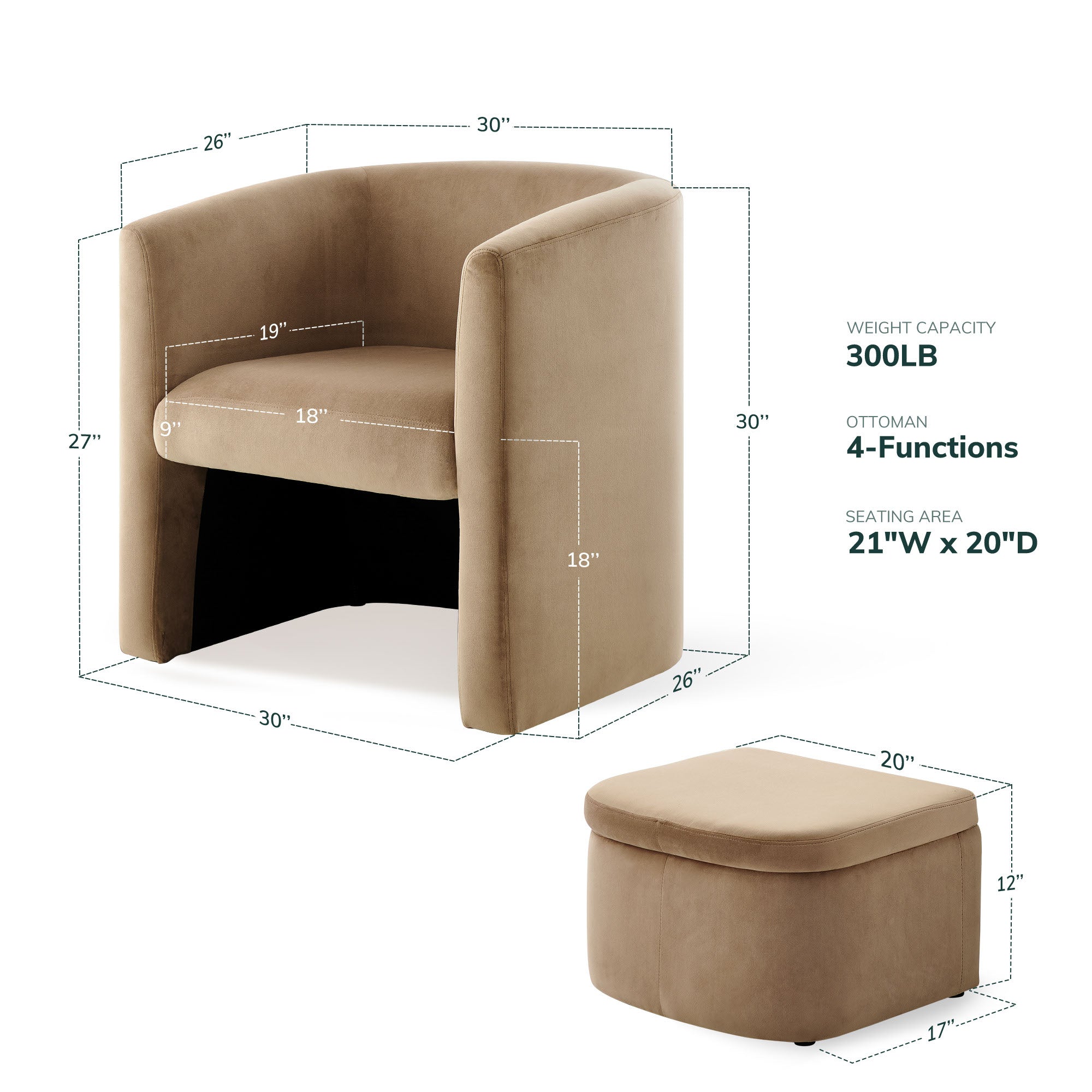 Chaise d'appoint minimaliste contemporaine COLAMY NUIA