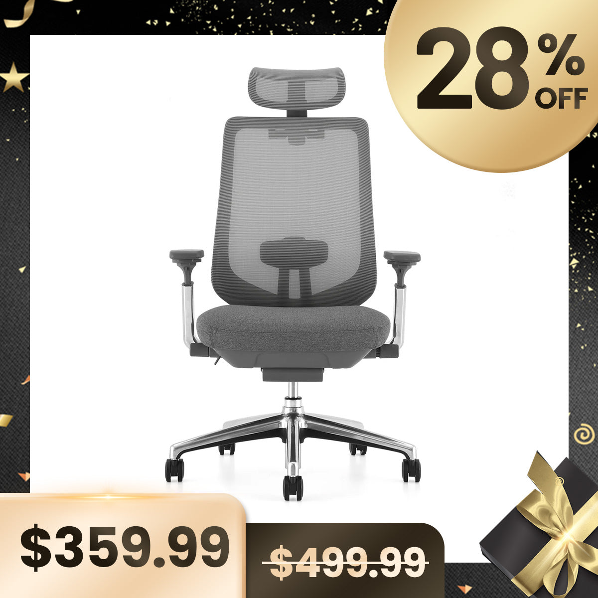 COLAMY ATLAS Executive Ergonomic Office Chair