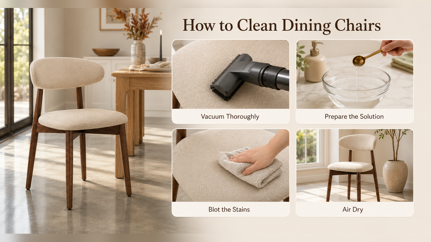 How to Clean Dining Chairs: The Ultimate Care and Maintenance Guide