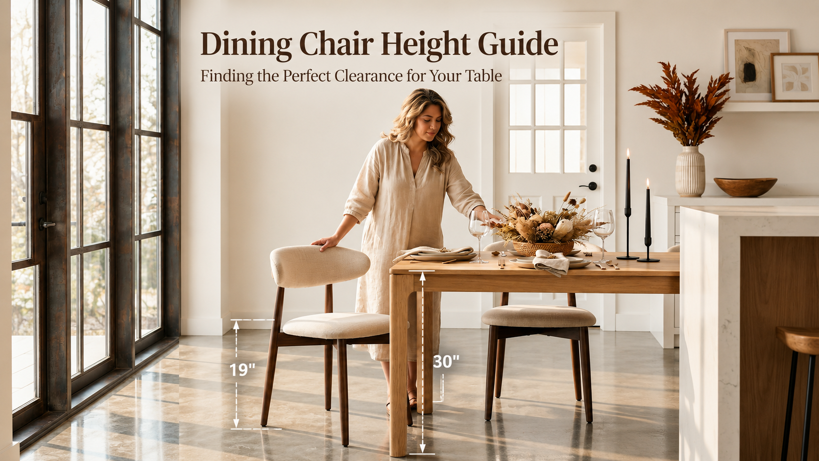 Standard Dining Chair Height Guide: Finding the Perfect Fit for Your Table