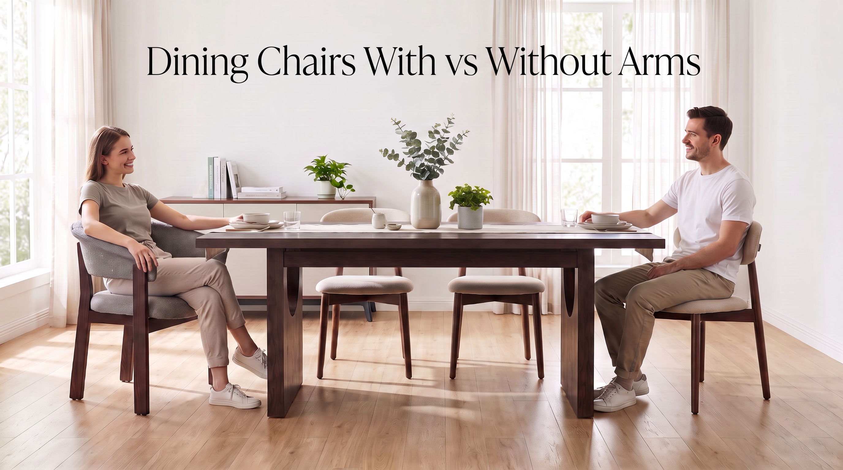 Dining Chairs With vs Without Arms: Which One Should You Choose?