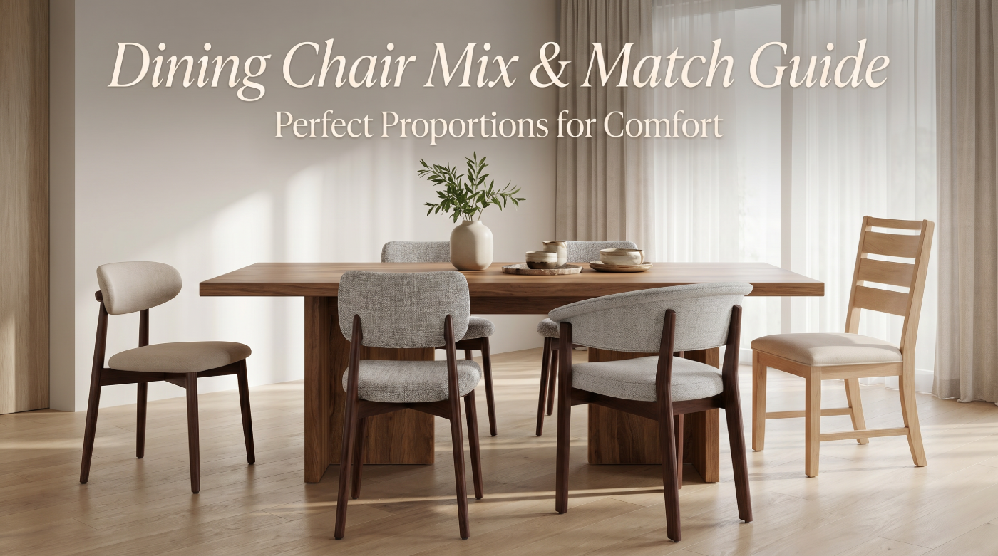 How to Match Dining Chairs to Your Table: Mix & Match Guide