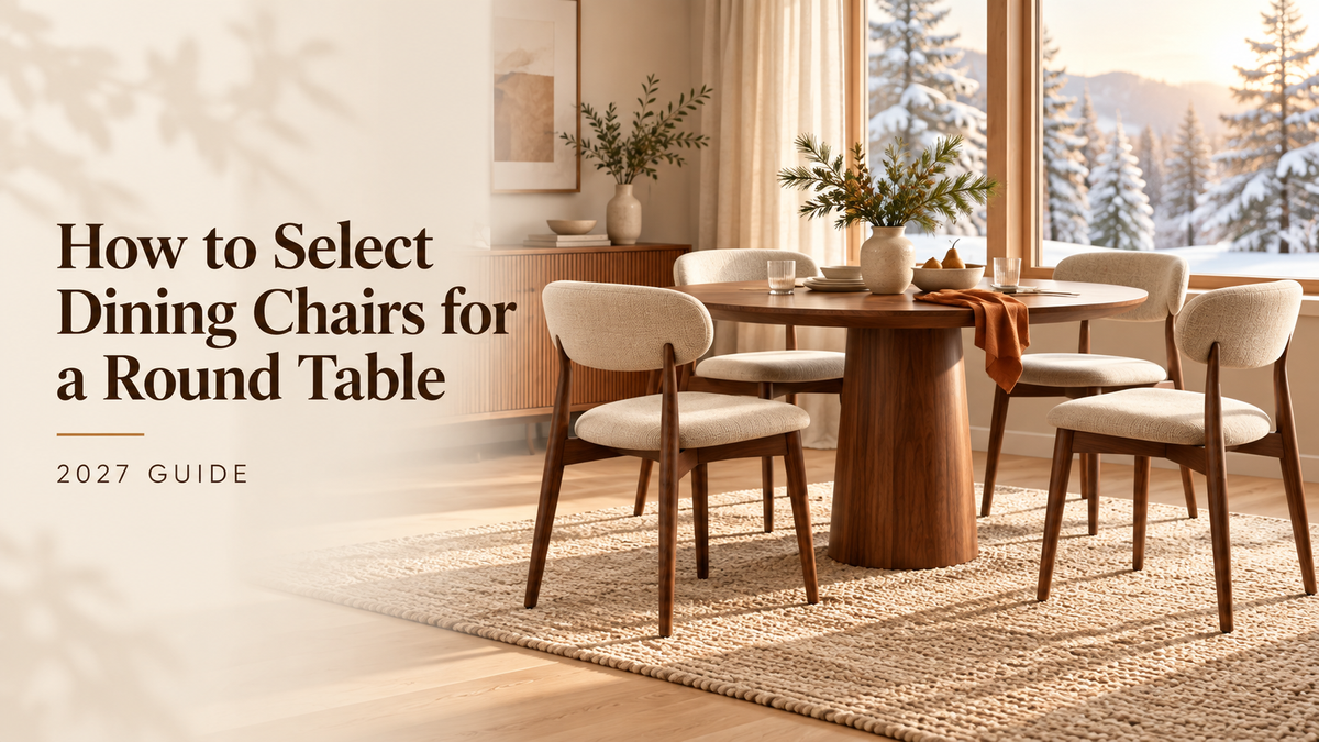 How to Select Dining Chairs for a Round Table: 2027 Guide