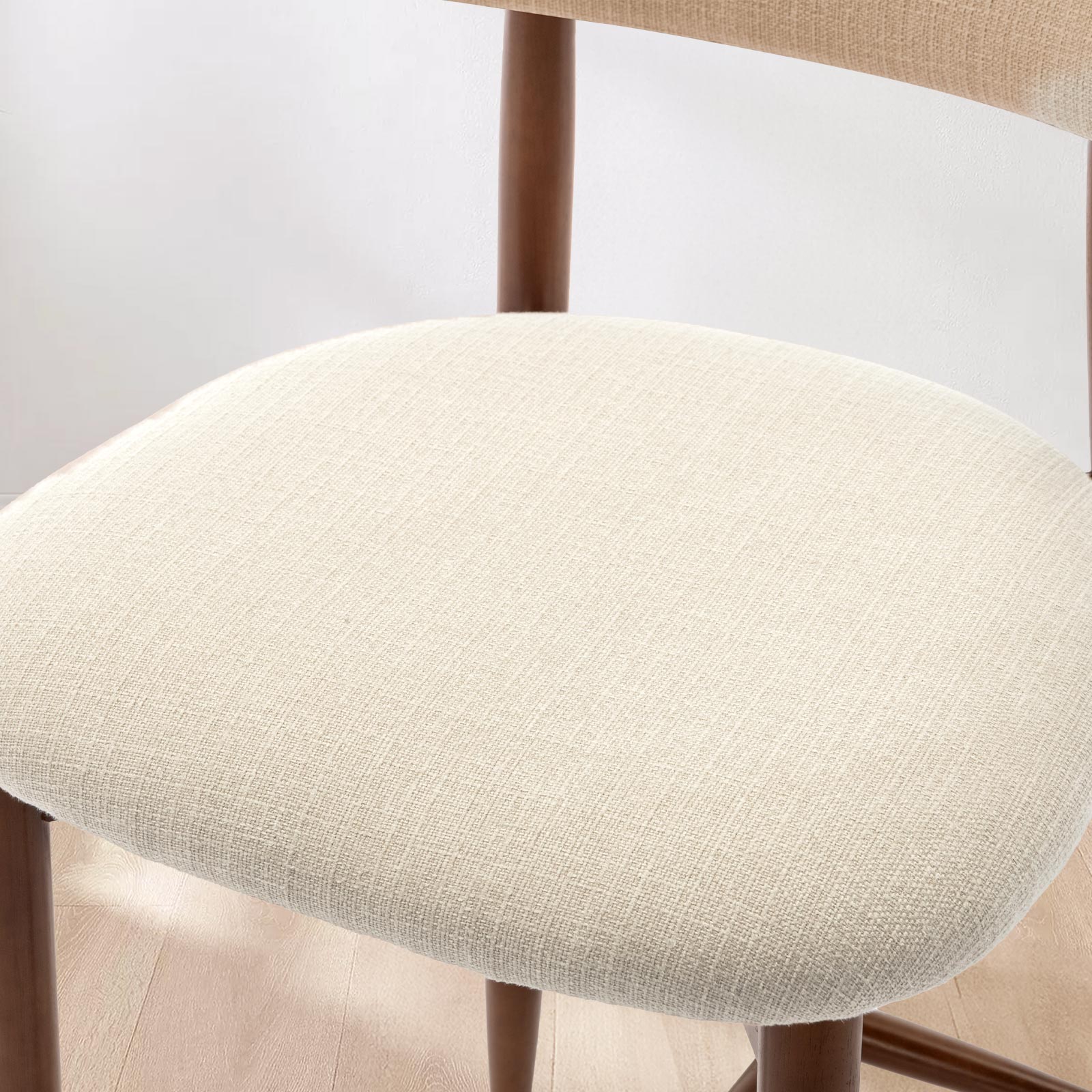 COLAMY ARLA Scandi Minimalist Bar Stool