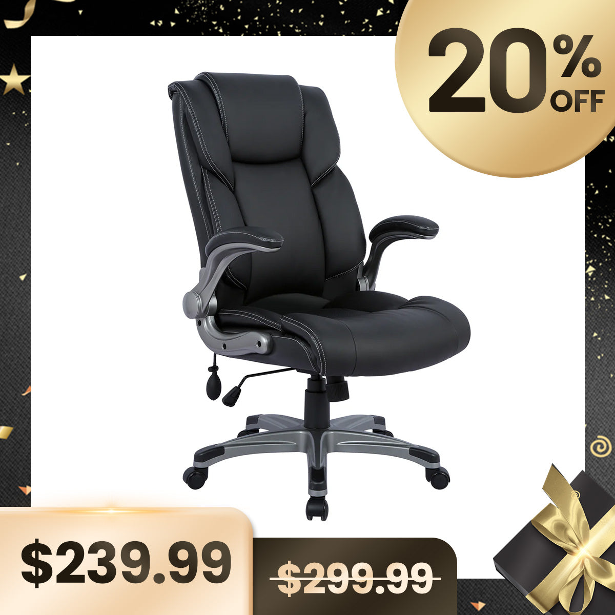 COLAMY GUARDIAN Managerial Office Chair