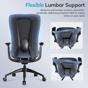 COLAMY Neza Ergonomic Mesh Office Chair Cap.300lbs