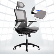 COLAMY 275lbs Executive High Back Mesh Office Chair with Footrest Model.2577