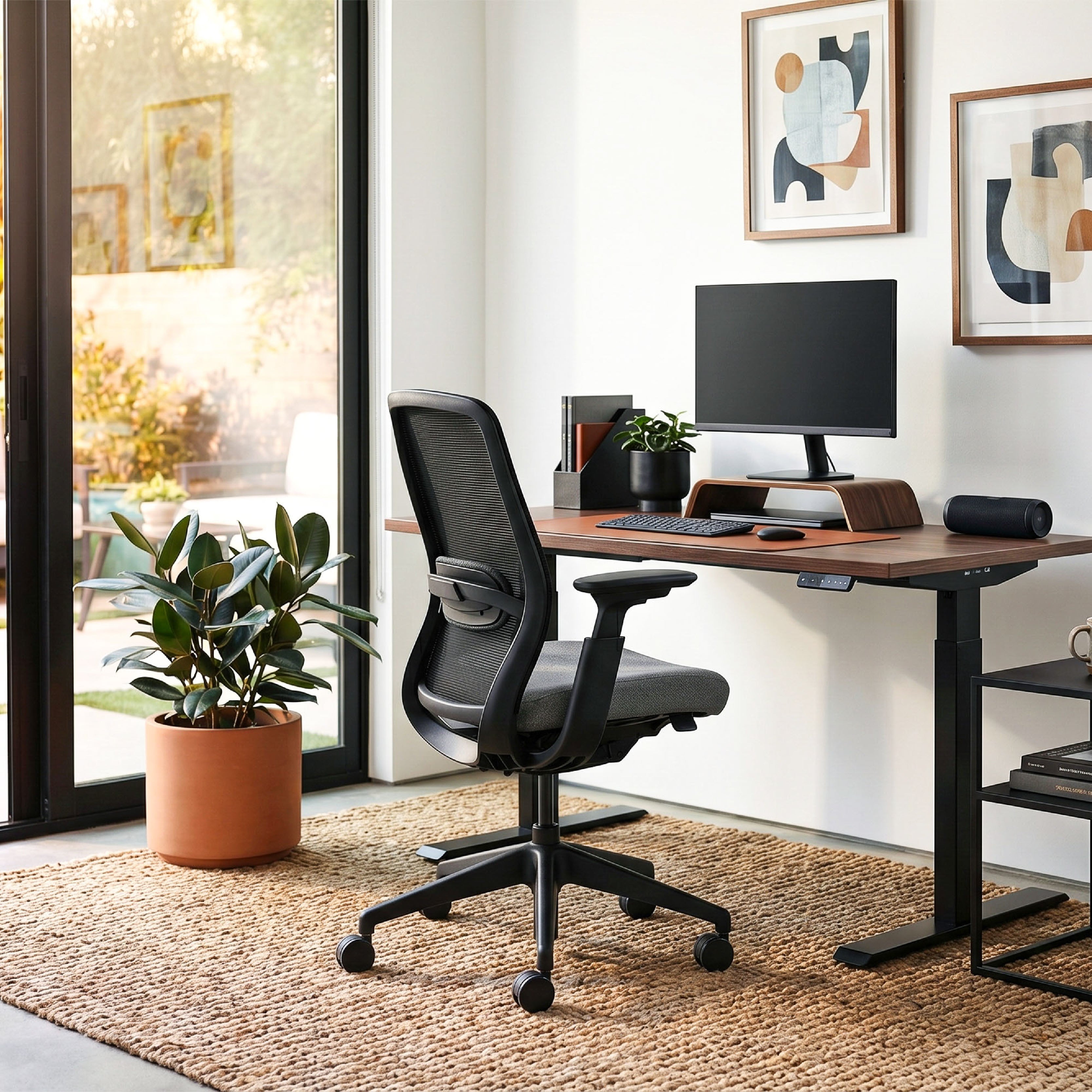 COLAMY AETHER Ergonomic Middle Back Mesh Office Chair