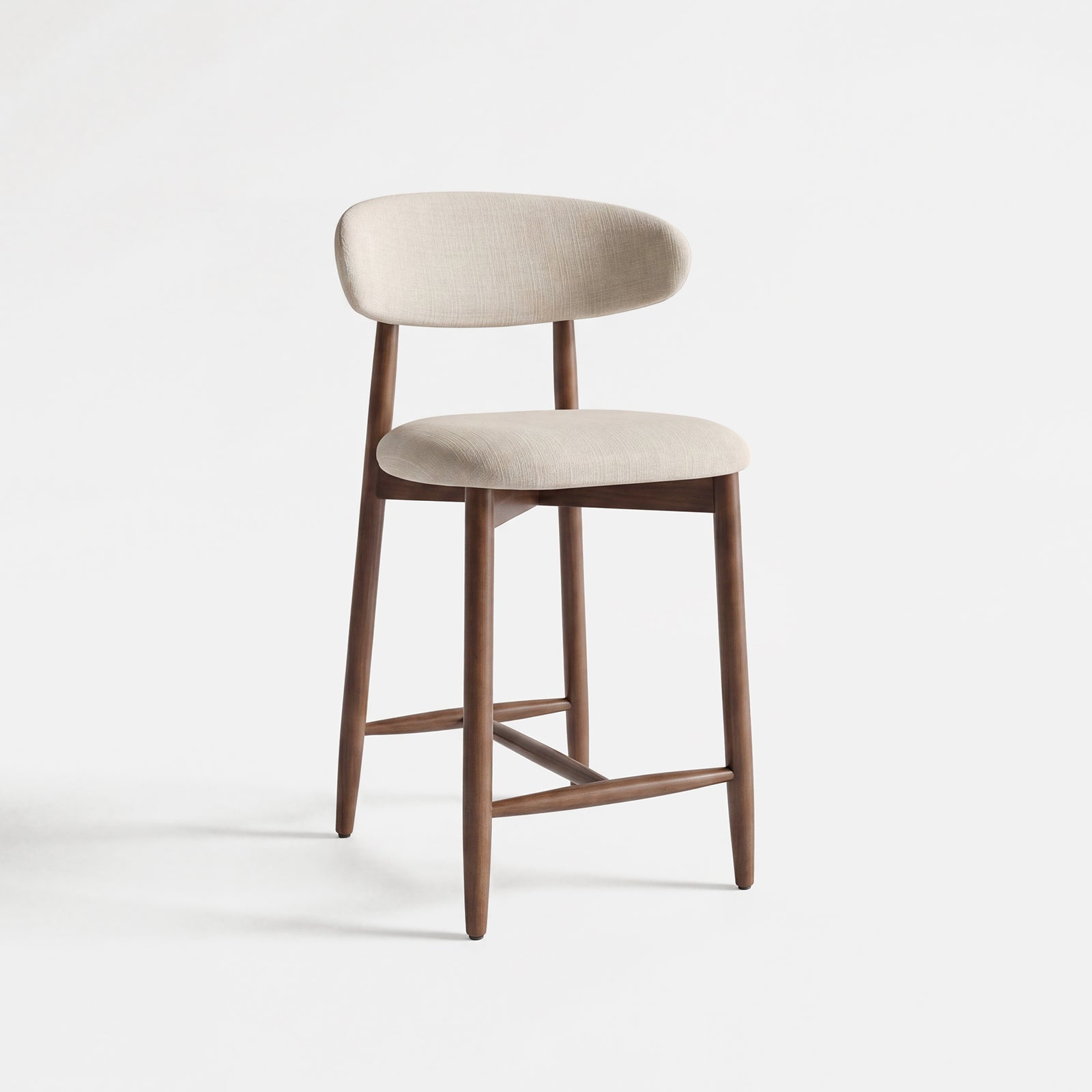 COLAMY ARLA Scandi Minimalist Bar Stool