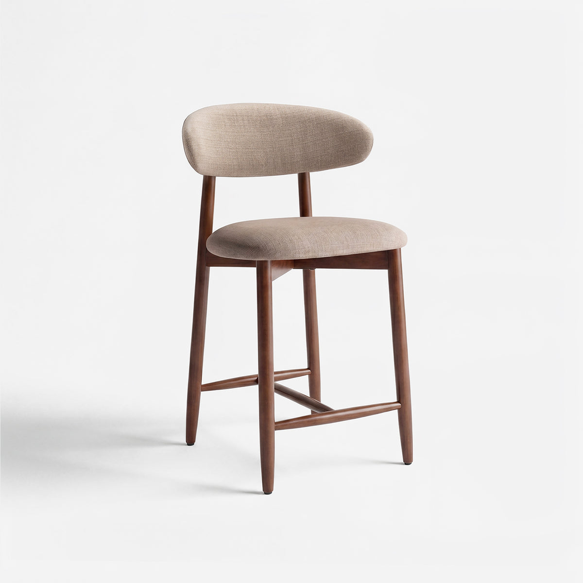 COLAMY ARLA Scandi Minimalist Bar Stool