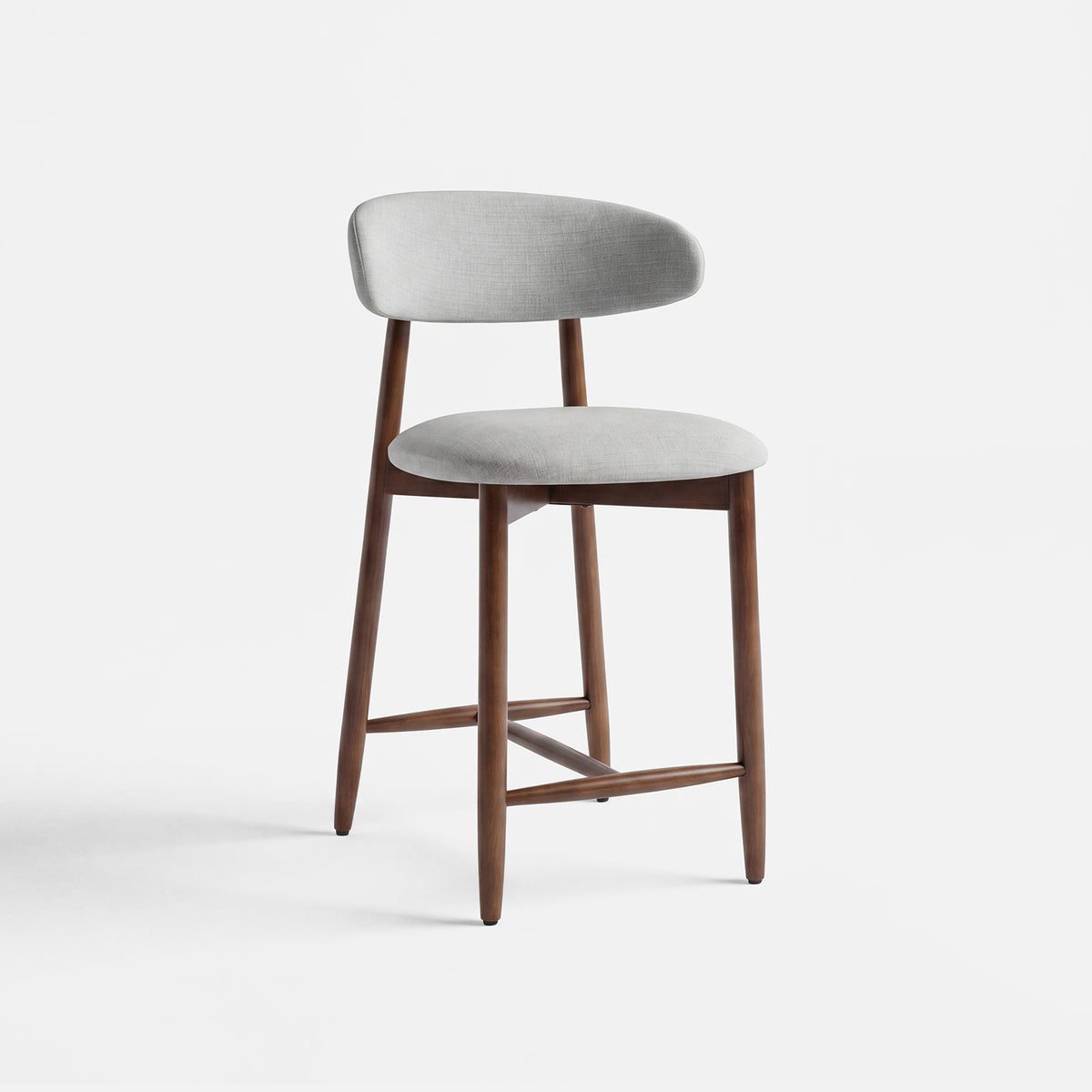 COLAMY ARLA Scandi Minimalist Bar Stool
