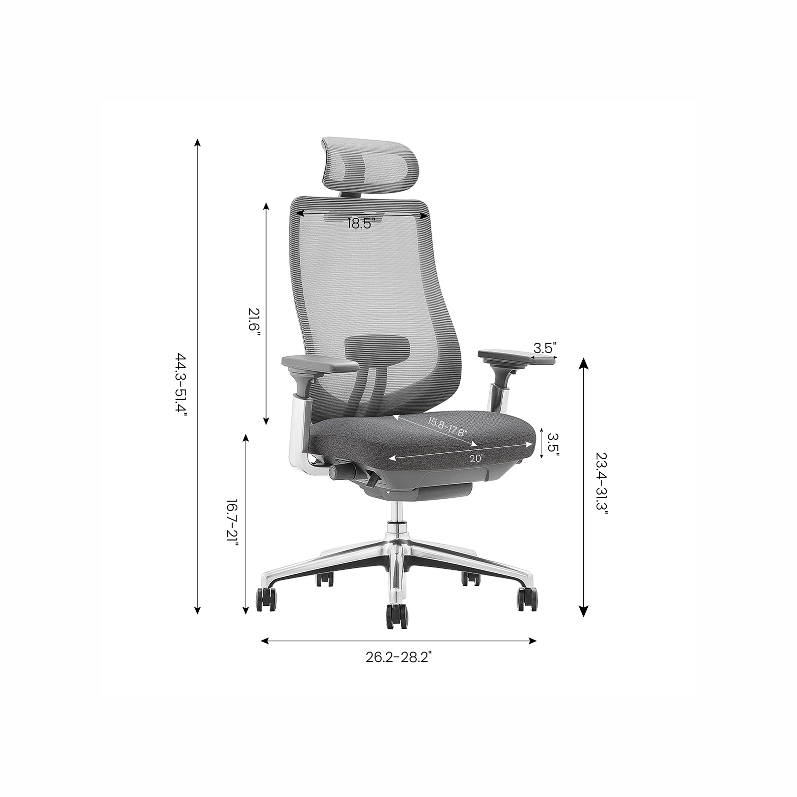 COLAMY ATLAS Executive Ergonomic Office Chair