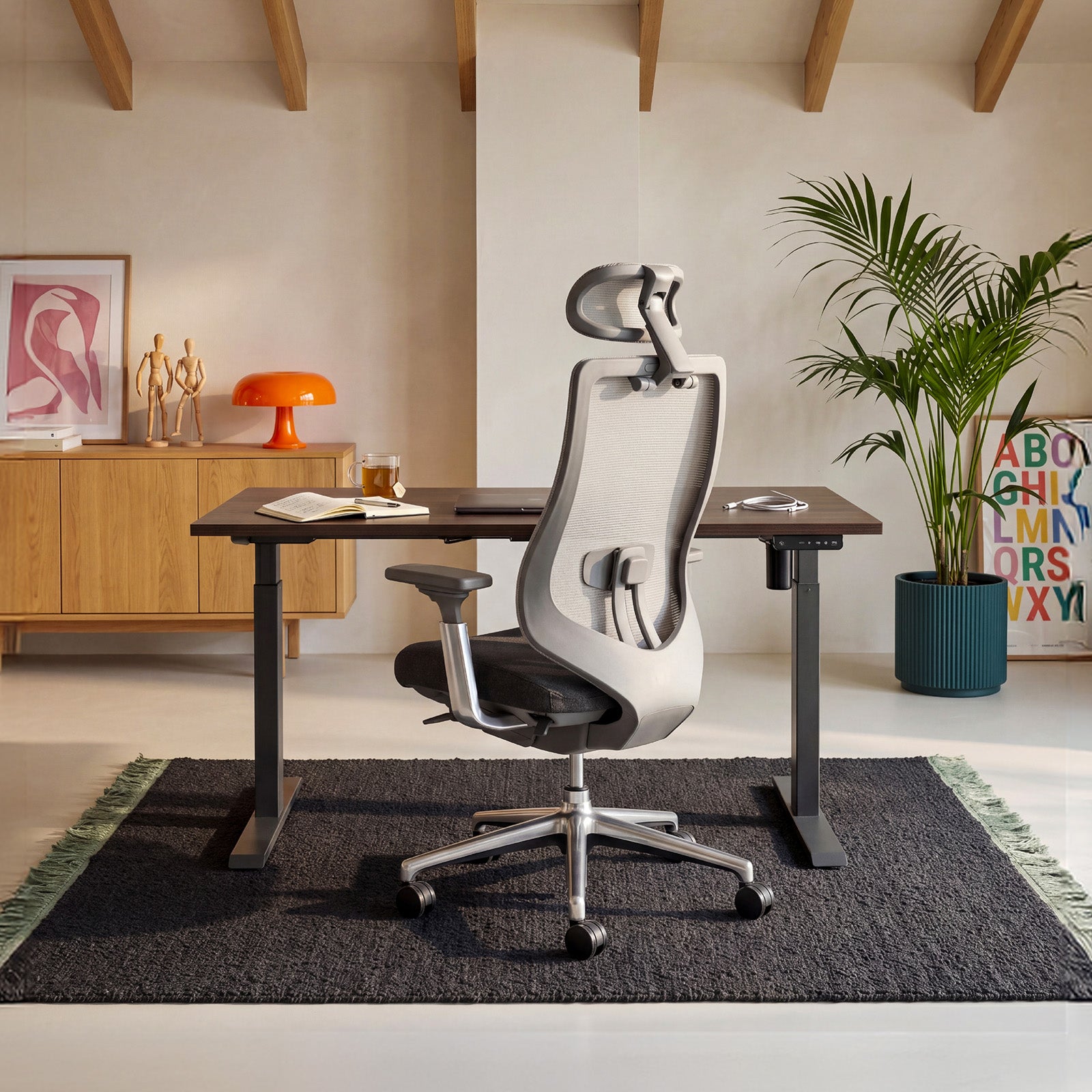 Chaise de bureau ergonomique exécutive COLAMY ATLAS 