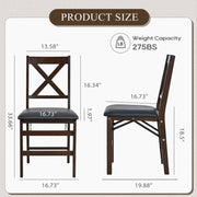 COLAMY Folding Chair Folding Dining Chair Model. 6C06