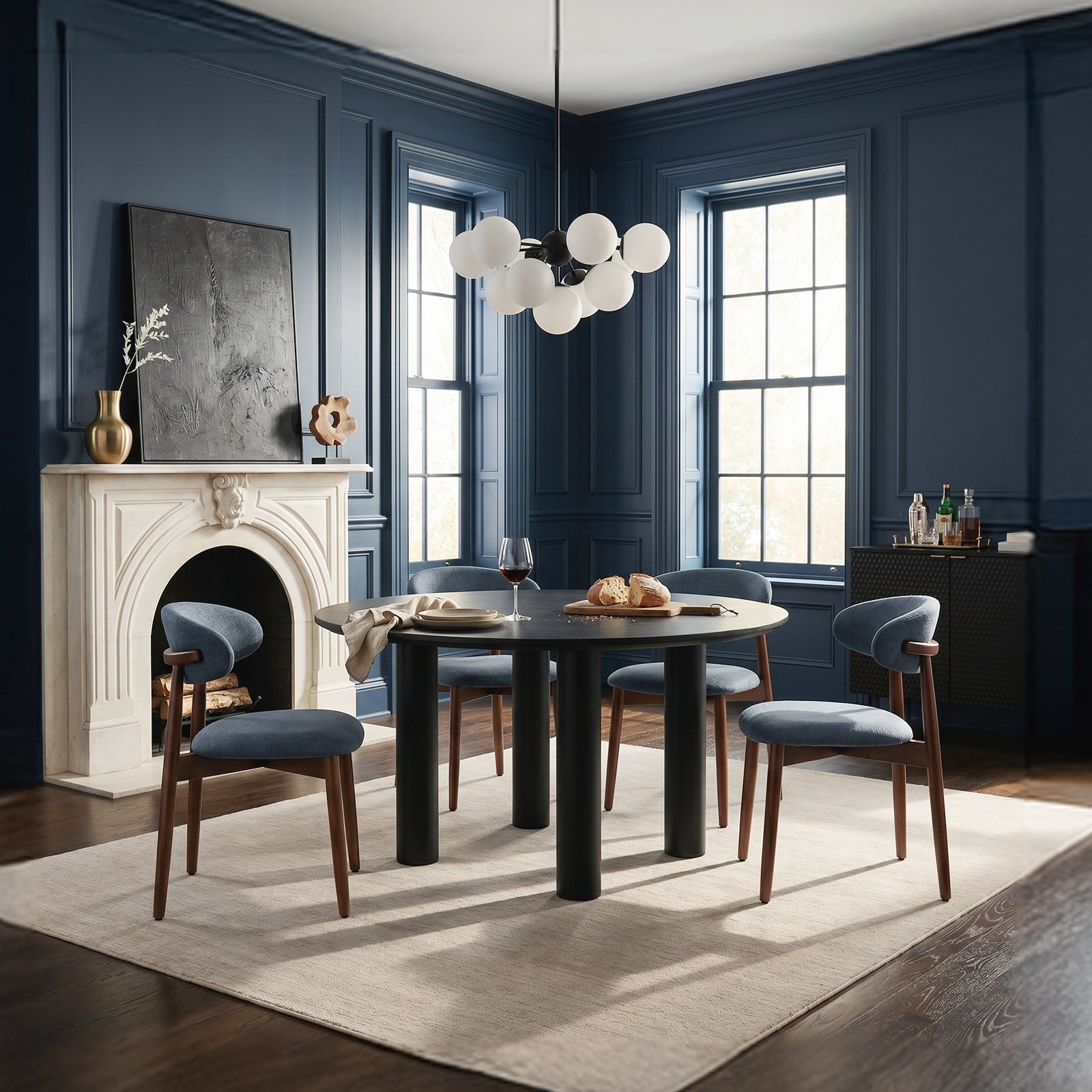 COLAMY NOYA Mid-Century Modern Dining Chair