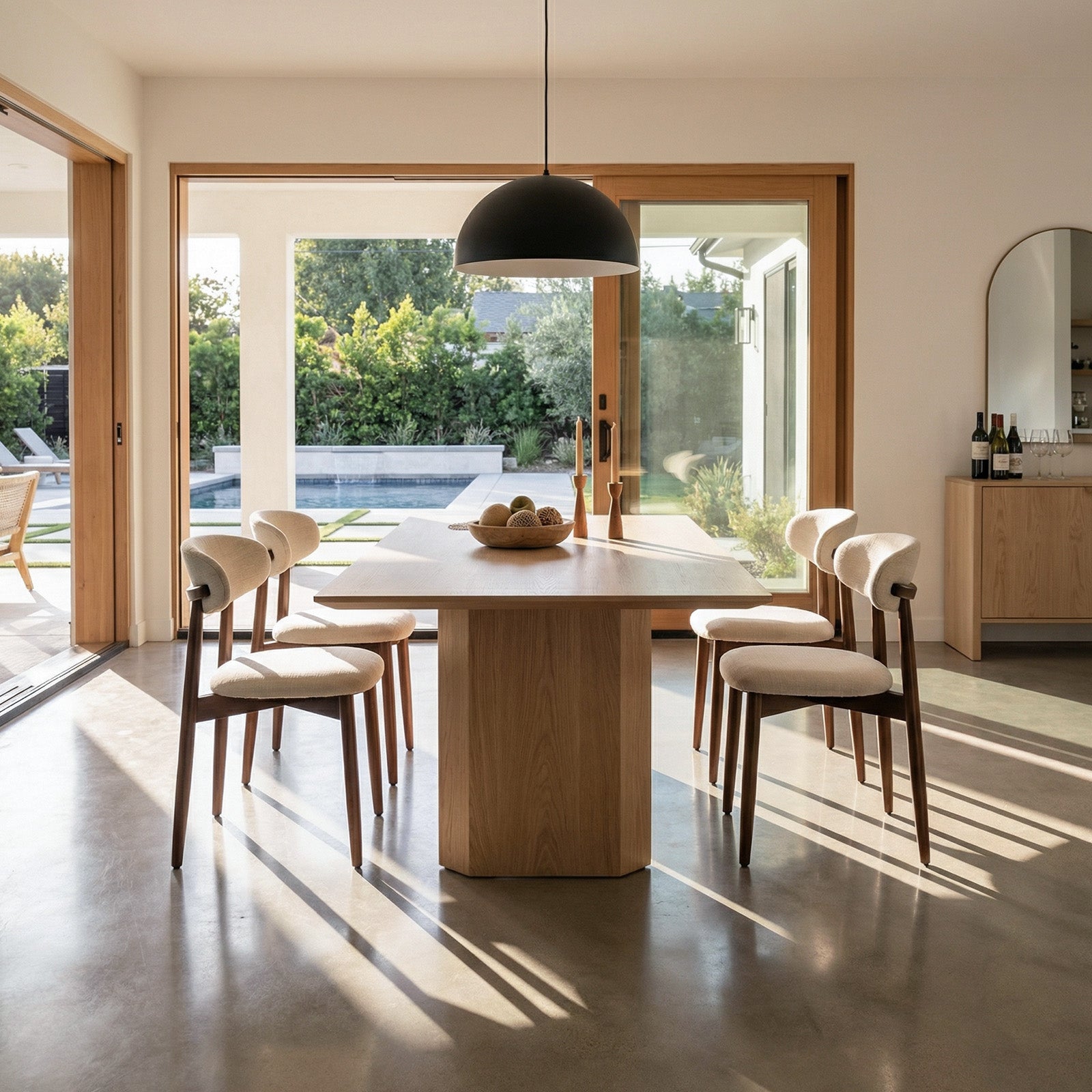 COLAMY NOYA Mid-Century Modern Dining Chair