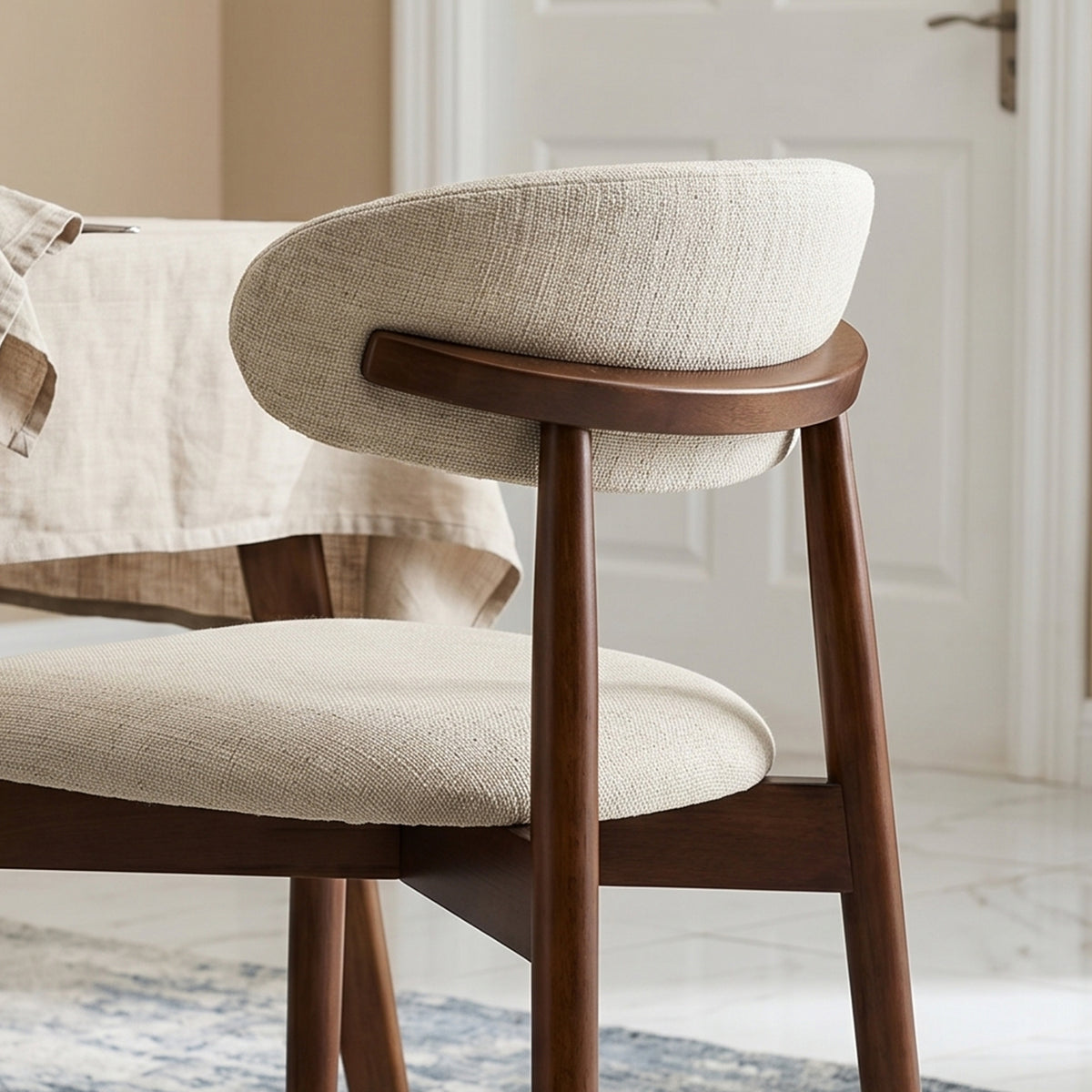 COLAMY NOYA Mid-Century Modern Dining Chair