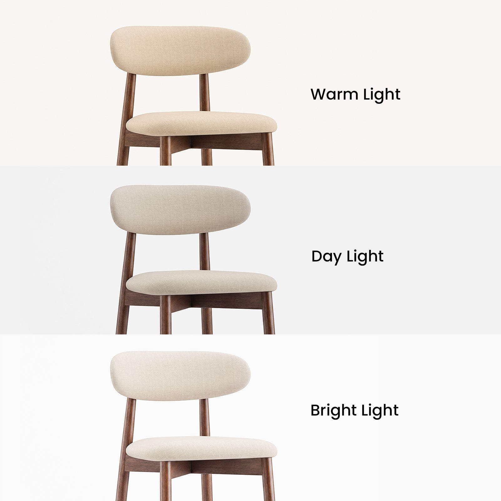 COLAMY ARLA Scandi Minimalist Bar Stool
