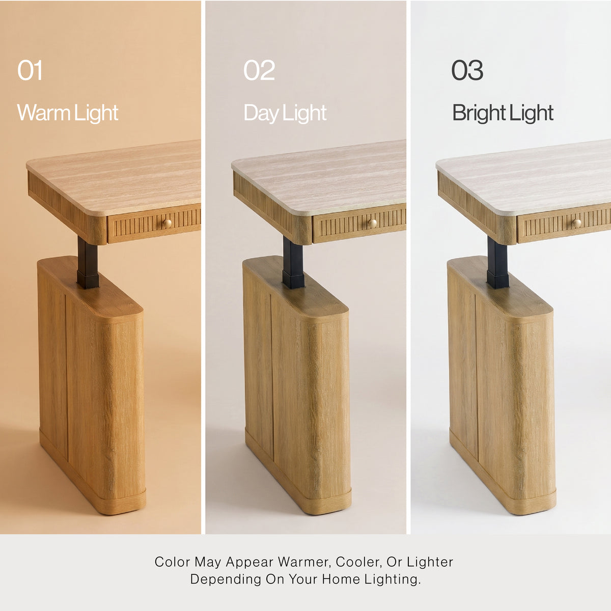 COLAMY VERSE Electric Standing Desk with Storage