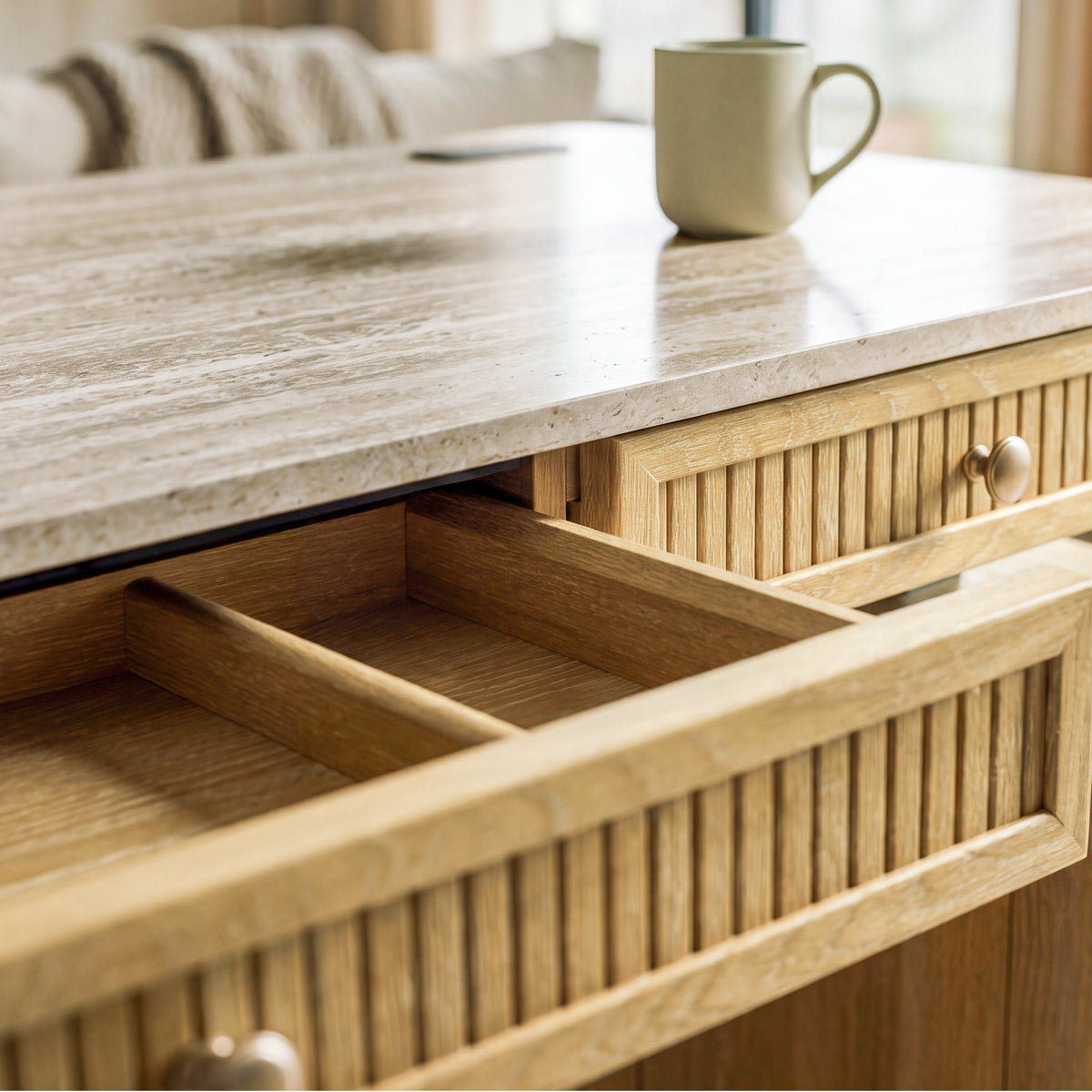 COLAMY VERSE Electric Standing Desk with Storage