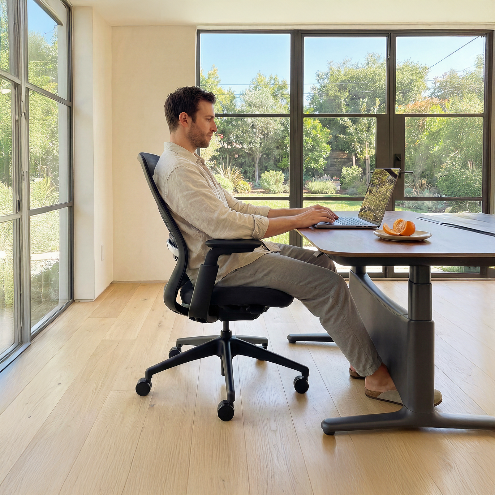 COLAMY AETHER Ergonomic Middle Back Mesh Office Chair