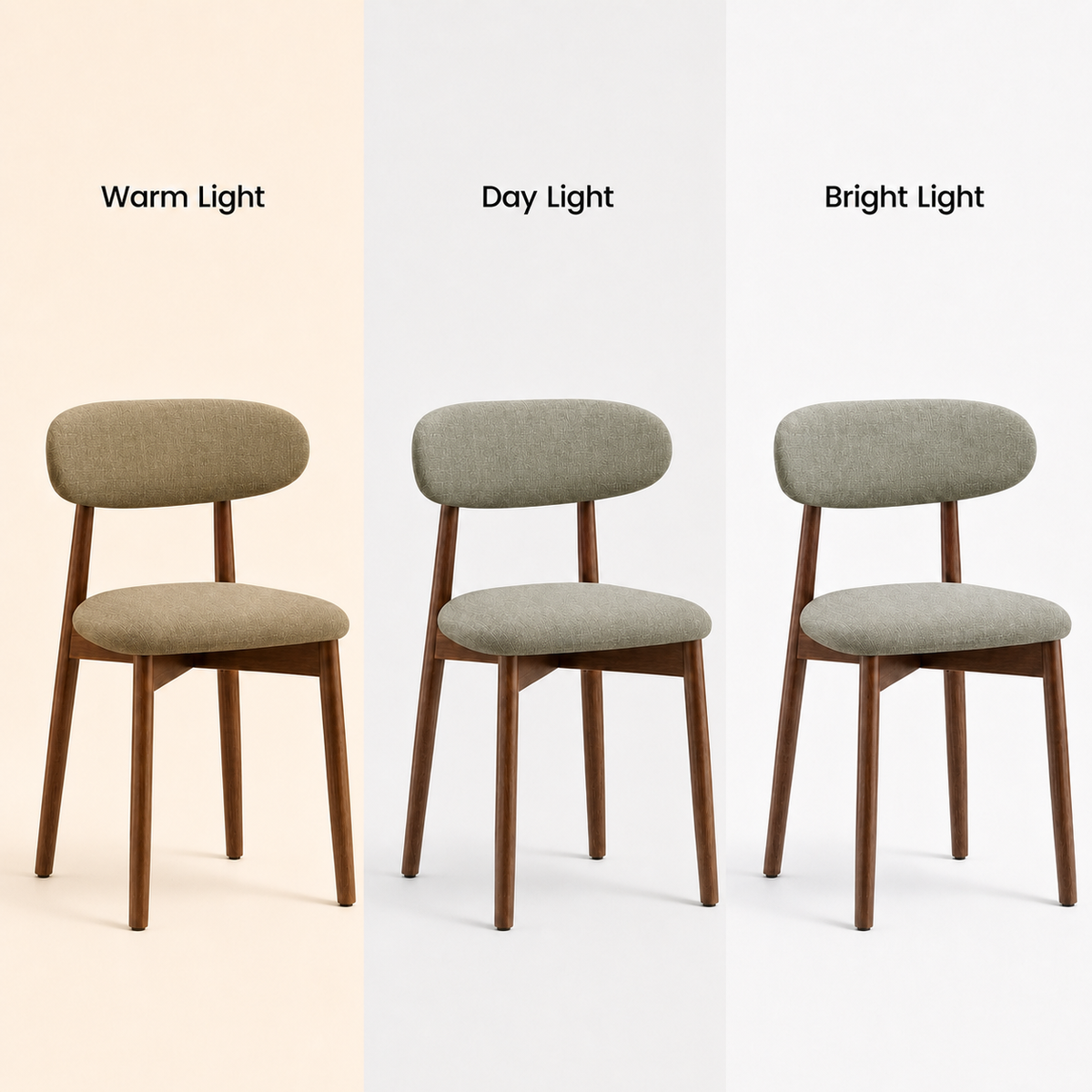 COLAMY NOYA Mid-Century Modern Dining Chair