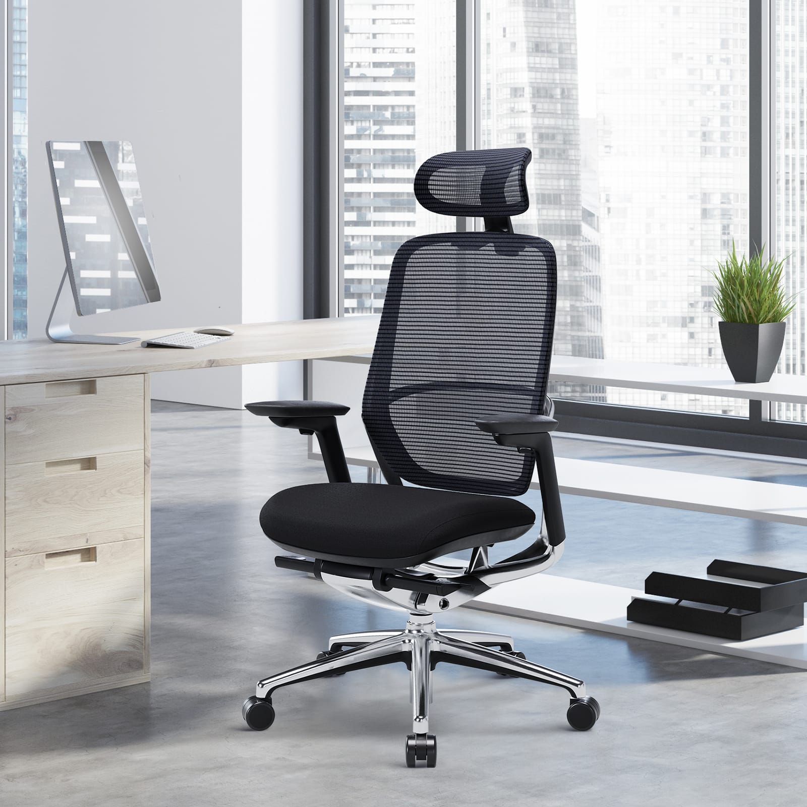 COLAMY HINA Modern Ergonomic Office Chair